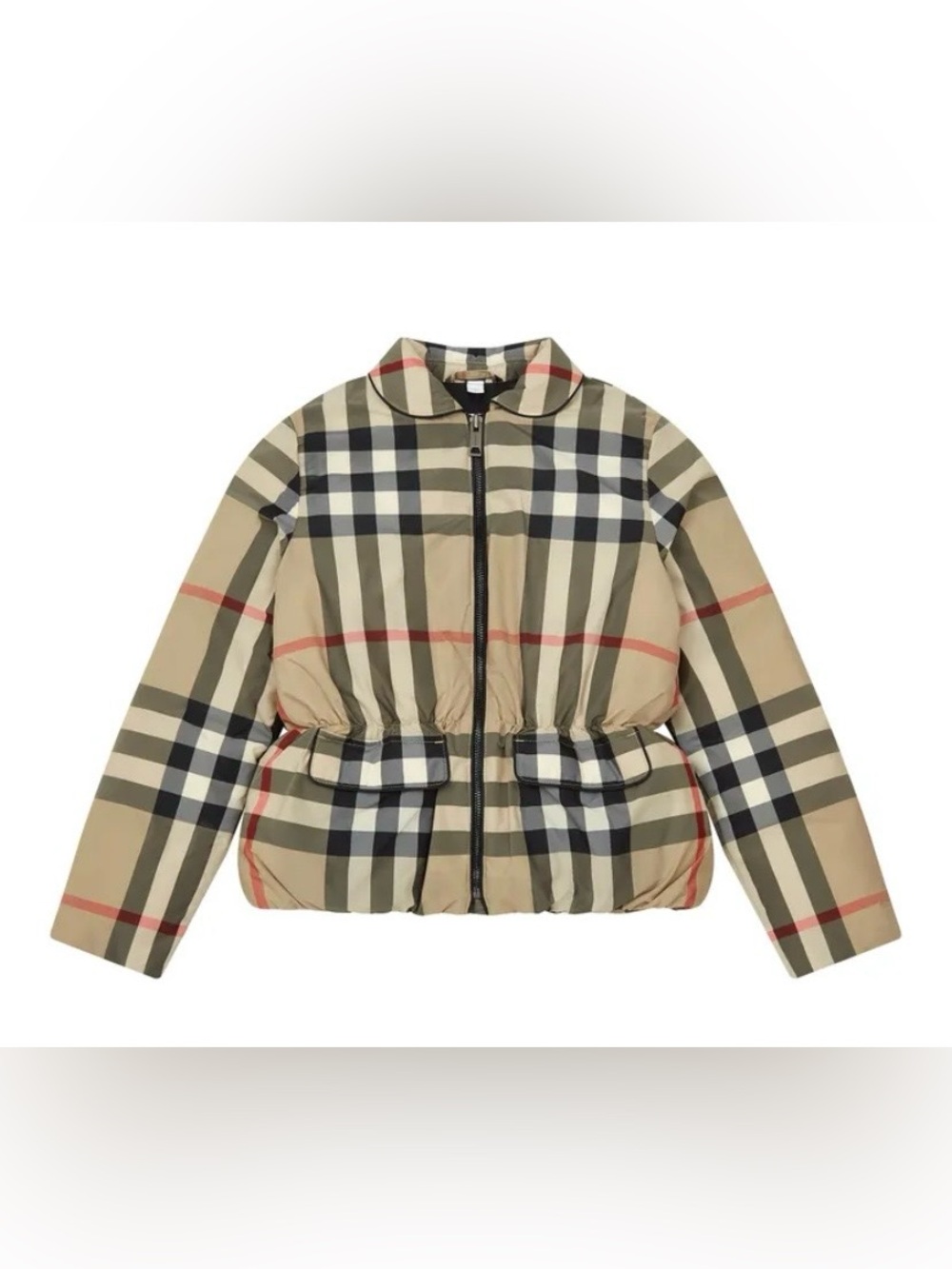 Burberry Girls “Mollie” Vintage Check Down Puffer Jacket